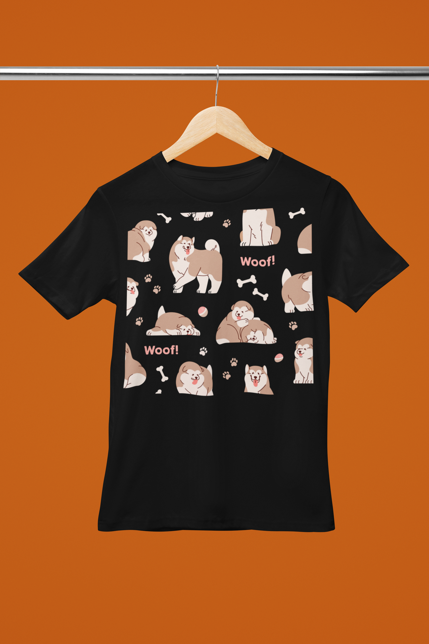 Cute Dog Graphic T-Shirt 