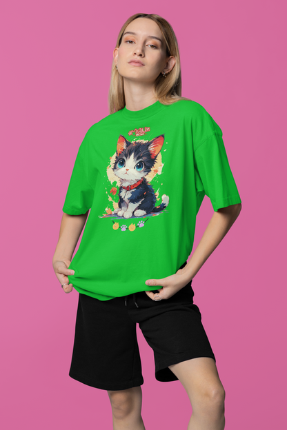 Cute Watercolor Kitten T-Shirt