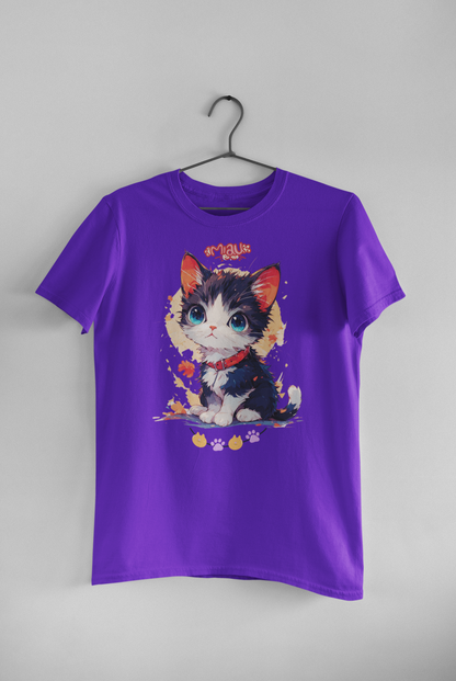 Cute Watercolor Kitten T-Shirt