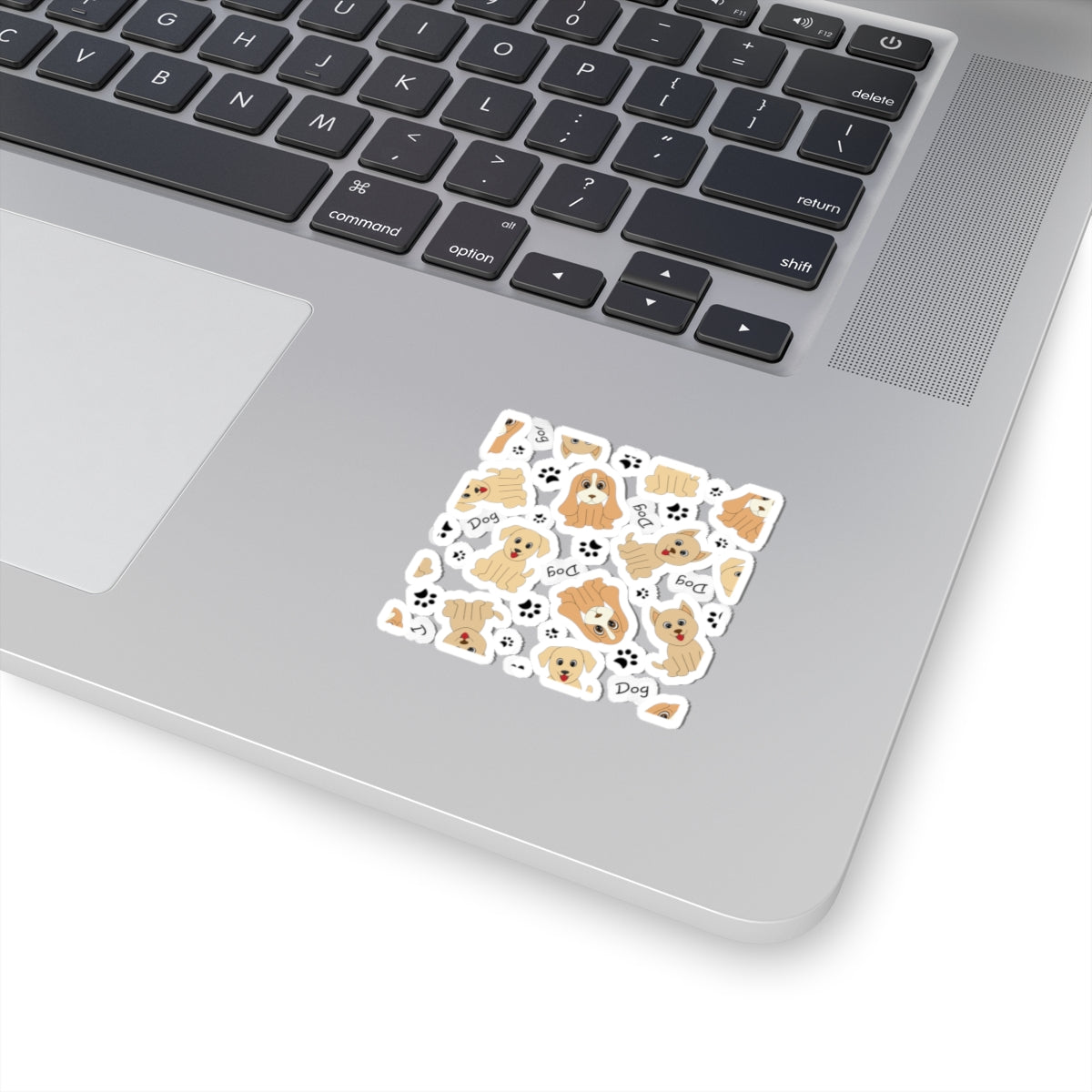 Cute Puppy Pattern Kiss-Cut Sticker Sheet